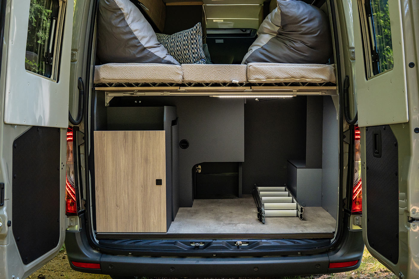 Yucon K-peak – Rear Garage Yucon K-peak – Rear Storage Compartment