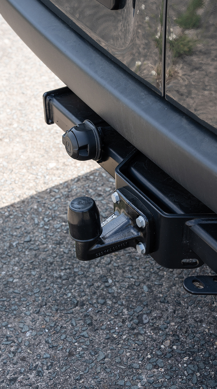 Yucon V-city Campervan – Optional Tow Hitch Yucon V-city Campervan – Optional trailer hitch