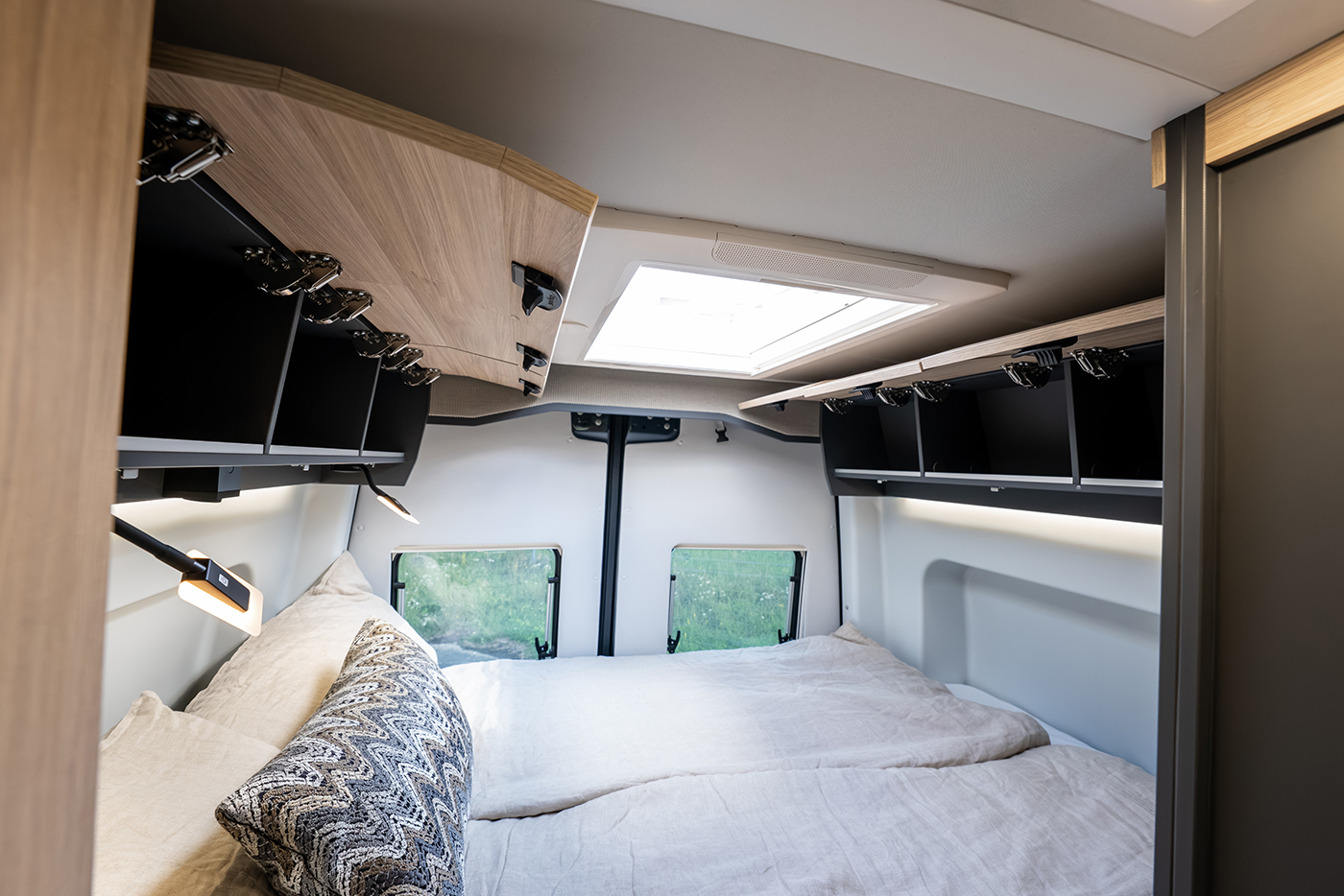 Yucon V-city Campervan – Storage Space Yucon V-city Campervan – Storage Space
