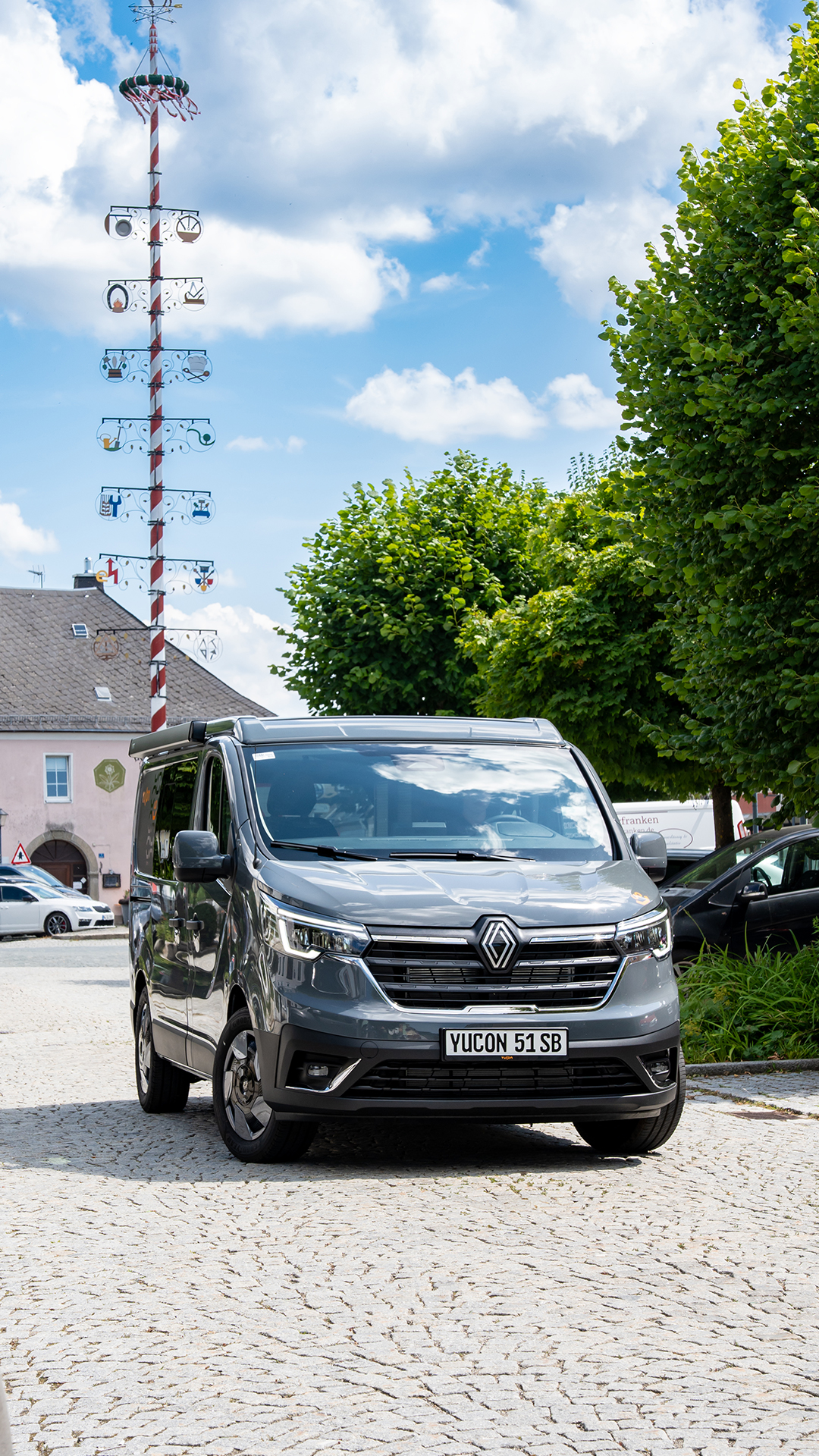 Yucon 51 Campervan – Front Yucon 51 Campervan – Front