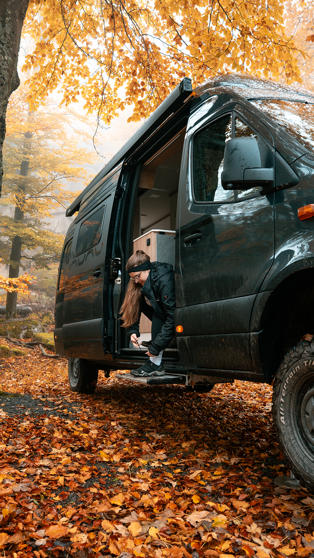 Yucon K-Peak Campervan Herbstwandern