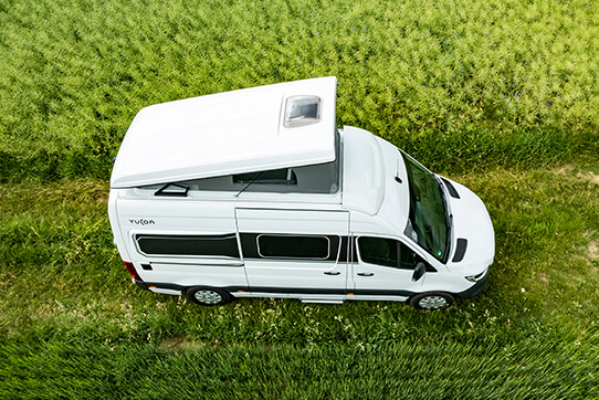 Yucon Campervan entdecken – guten Abend, Magie Yucon Campervan entdecken – guten Abend, Magie