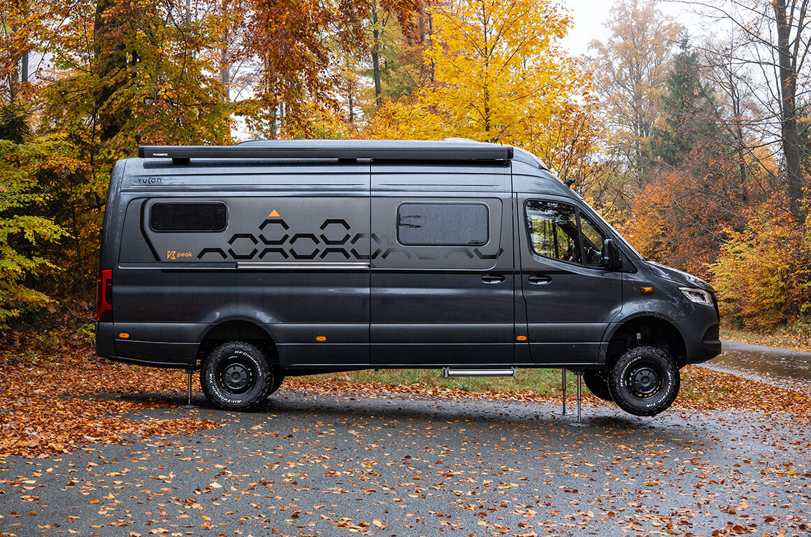 NEU: Yucon K-peak jetzt mit Hubstützanlage